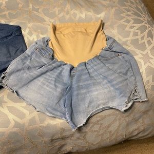 Plus size maternity shorts 3x